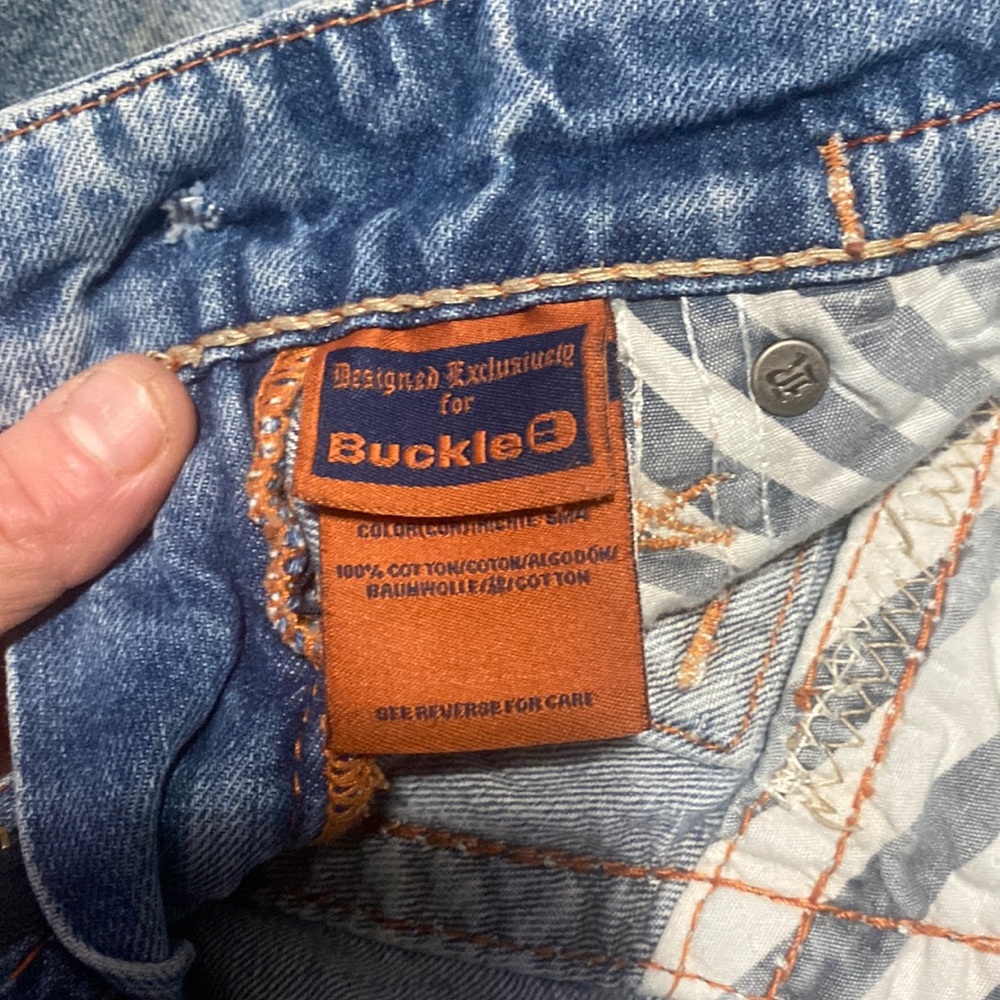 Mens rock revival jeans